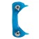 Голубое эрекционное кольцо с 2 виброэлементами Double Dolphin - California Exotic Novelties - в Санкт-Петербурге купить с доставкой