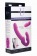 Розовый безремневой страпон с вибрацией Evoke Rechargeable Vibrating Strap On - 24,7 см. - XR Brands - купить с доставкой в Санкт-Петербурге