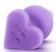 Фиолетовая анальная пробка Naughty Candy Heart Do Me Now - 8,9 см. - Blush Novelties - купить с доставкой в Санкт-Петербурге