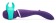 Фиолетовый вибратор-жезл We-Vibe Wand - We-vibe