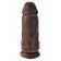 Коричневый фаллоимитатор на присоске Chubby - 22,9 см. - Pipedream