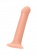 Телесный фаллос на присоске Silicone Bendable Dildo L - 19 см. - Strap-on-me - купить с доставкой в Санкт-Петербурге