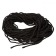 Черная веревка для шибари BDSM Rope - 50 м. - California Exotic Novelties - купить с доставкой в Санкт-Петербурге
