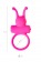 Розовое эрекционное виброкольцо с рожками - Штучки-дрючки - в Санкт-Петербурге купить с доставкой