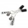 Металлические зажимы на соски Adjustable Nipple Clamps - Fifty Shades of Grey - купить с доставкой в Санкт-Петербурге