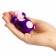 Фиолетовый клиторальный вибростимулятор Sqweel Go Purple - Sqweel