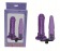Фиолетовая двойная насадка для секс-машин - MyWorld - DIVA - купить с доставкой в Санкт-Петербурге