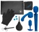 Большой набор для анальных игр из 10 предметов Anal Massage Education Set - b-Vibe купить в Санкт-Петербурге с доставкой в Orgasmix.ru Большой набор для анальных игр из 10 предметов Anal Massage Education Set - b-Vibe