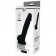 Черный фаллоимитатор на присоске DILDO 9.5INCH - 21 см. - Dream Toys