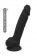 Черный фаллоимитатор на присоске DILDO 9.5INCH - 21 см. - Dream Toys