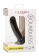 Черный анальный стимулятор 4.75” Ridged Probe - 12 см. - California Exotic Novelties - купить с доставкой в Санкт-Петербурге