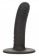 Черный анальный стимулятор 4.75” Ridged Probe - 12 см. - California Exotic Novelties - купить с доставкой в Санкт-Петербурге