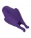 Фиолетовые виброзажимы для сосков Nipple Play Rechargeable Nipplettes - California Exotic Novelties - купить с доставкой в Санкт-Петербурге