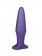Фиолетовый конический анальный плаг - 14 см. - LOVETOY (А-Полимер)