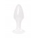 Белая акриловая анальная втулка - 9,5 см. - Toyfa Basic в Санкт-Петербурге Белая акриловая анальная втулка - 9,5 см. - Toyfa Basic