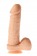 Телесный фаллоимитатор Macho Max - 21,5 см. - Dream Toys