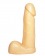 Пустотелый фаллоимитатор телесного цвета - 16,7 см. - Джага-Джага купить с доставкой в интернет-магазине Orgasmix в Санкт-Петербурге Пустотелый фаллоимитатор телесного цвета - 16,7 см. - Джага-Джага