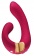 Малиновый гибкий вибростимулятор MIYO с двумя моторами - 18,5 см. - Shunga купить в Санкт-Петербурге с доставкой в Orgasmix.ru Малиновый гибкий вибростимулятор MIYO с двумя моторами - 18,5 см. - Shunga