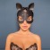 Черная кожаная маска  Кошка  с маленькими ушками - Crazy Handmade - купить с доставкой в Санкт-Петербурге Черная кожаная маска  Кошка  с маленькими ушками - Crazy Handmade - купить с доставкой в Санкт-Петербурге