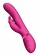 Розовый вибромассажер May Pulse-Wave   C-spot   G-Spot Rabbit - 22 см. - Shots Media BV