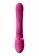 Розовый вибромассажер May Pulse-Wave   C-spot   G-Spot Rabbit - 22 см. - Shots Media BV