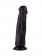Упругий чёрный фаллоимитатор на подошве-присоске - 18,8 см. - LOVETOY (А-Полимер)
