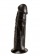 Упругий чёрный фаллоимитатор на подошве-присоске - 18,8 см. - LOVETOY (А-Полимер)