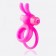 Розовое виброкольцо THE OHARE с подхватом мошонки - Screaming O - в Санкт-Петербурге купить с доставкой
