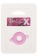 Розовое эрекционное кольцо с ушками для удобства надевания BASICX TPR COCKRING PINK - Dream Toys - в Санкт-Петербурге купить с доставкой
