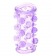 Фиолетовая насадка с шариками и шипами LUST CLUSTER - Dream Toys - в Санкт-Петербурге купить с доставкой