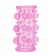 Эластичная розовая насадка с шипами и шишечками JELLY JOY LUST CLUSTER PINK - Tonga - в Санкт-Петербурге купить с доставкой