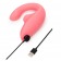 Розовый вибромассажер для двойной стимуляции Womanizer Blend - Womanizer купить в Санкт-Петербурге с доставкой в Orgasmix.ru Розовый вибромассажер для двойной стимуляции Womanizer Blend - Womanizer