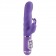 Фиолетовый вибромассажер Tantric Karma - 24 см. - California Exotic Novelties