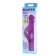 Фиолетовый хай-тек вибратор Happy Bunny - 22,5 см. - Baile