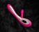 Ярко-розовый вибратор с клиторальным стимулятором Soraya Cerise - 22 см. - Lelo