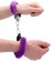 Пушистые фиолетовые наручники OUCH! Purple - Shots Media BV - купить с доставкой в Санкт-Петербурге