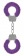 Фиолетовые пушистые наручники OUCH! Purple - Shots Media BV - купить с доставкой в Санкт-Петербурге