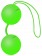 Зелёные вагинальные шарики Joyballs Trend - Joy Division