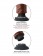 Коричневый вибратор-гигант со съёмной присоской 10  Vibrating Cock with Balls - 25,4 см. - Pipedream