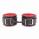 Оковы на руки с красным подкладом - БДСМ Арсенал - купить с доставкой в Санкт-Петербурге