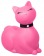 Розовый массажёр-кошка I Rub My Kitty с вибрацией - Big Teaze Toys