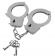 Наручники из листового металла с ключами Metal Handcuffs - Blush Novelties - купить с доставкой в Санкт-Петербурге