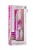 Розовый перезаряжаемый вибратор Rechargeable Dolphin с дельфинчиком - 22 см. - Shots Media BV