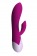Розовый вибростимулятор Dolphin с клиторальным отростком - 19,3 см. - RestArt