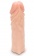 Насадка для члена фаллической формы из био-кожи - 13,5 см. - Пикантные штучки - в Санкт-Петербурге купить с доставкой