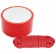 Набор для фиксации BONDX BONDAGE RIBBON   LOVE ROPE: красная лента и веревка - Dream Toys - купить с доставкой в Санкт-Петербурге