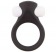 Чёрное эрекционное виброкольцо LIT-UP SILICONE STIMU RING 2 BLACK - Dream Toys - в Санкт-Петербурге купить с доставкой