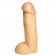 Насадка-фаллос телесного цвета - 17 см. - Джага-Джага - купить с доставкой в Санкт-Петербурге