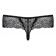 Трусики-стринги Miamor из цветочного кружева - Obsessive купить с доставкой