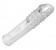 Удлиняющая насадкаThick Stick Clear Textured Penis Extender - 17,8 см. - XR Brands - в Санкт-Петербурге купить с доставкой